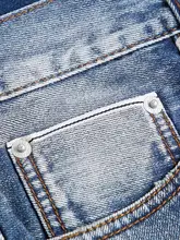 デニムパンツ メンズ セルビッチデニム ウォッシュ加工 ダメージ加工 ほつれ加工 テーパード ライトカラー 秋