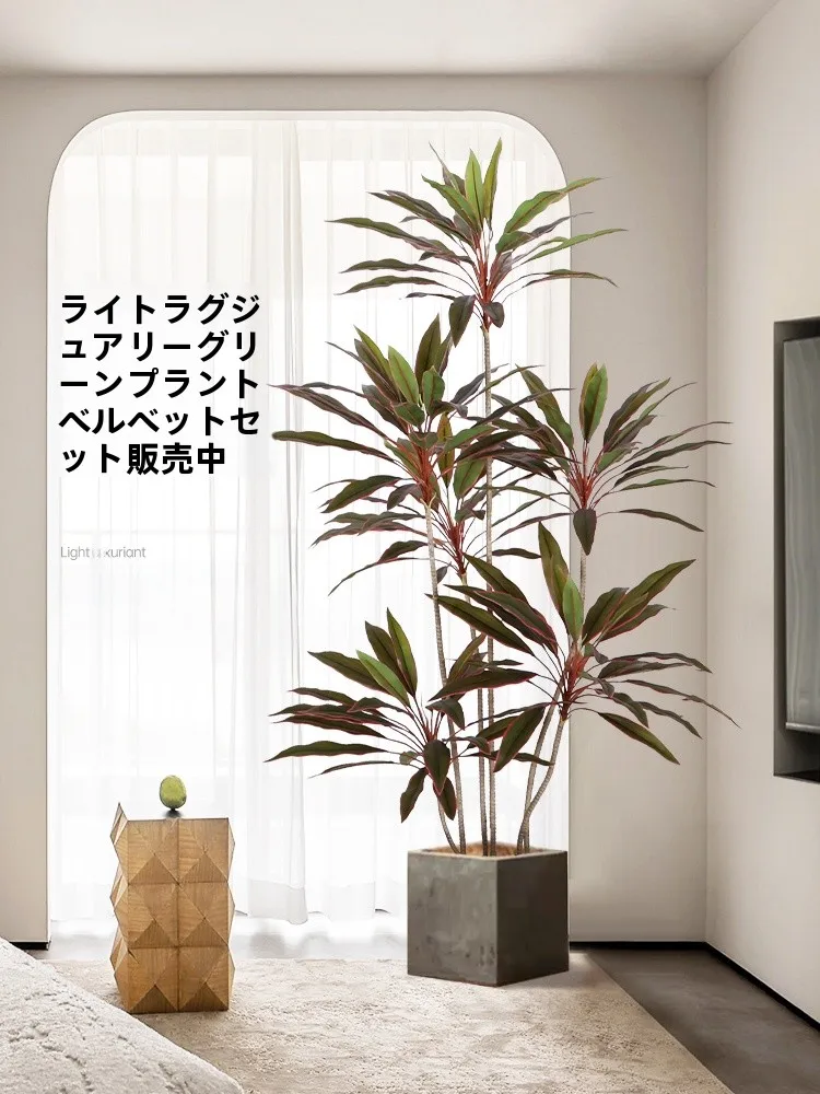 フル活用した節約生活 | フェイク植物による空間設計とコスト管理の実態