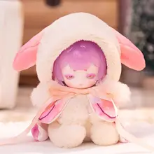 可愛いデスクトップフィギュア！桉涂掌心小宝シリーズの毛 Plush ブラインドボックス