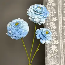 モネ風の3匹のコイと牡丹の造花【婚礼装飾・ディスプレイ用】