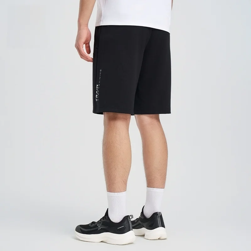 メンズショートパンツ 五分膝上 メンズカジュアルショーツ XTEP 2025夏モデル
