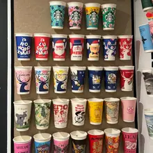 おしゃれなカフェスタイルのマグカップ収納パネル【壁掛けデコレーション・マルチポケット】