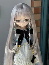 軽量ストレートヘアウィッグ【新色・長さ三分・BJD用】
