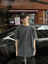 レトロデザインのコットン短袖Tシャツ【極上の柔らかさ・シームレス】