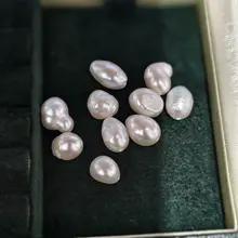 天然淡水バロックパールのベースパーツ【穴あけ不要・DIY用・ハンドメイドアクセサリー】