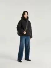 prefree レディース加フリースデニムパンツ【秋冬用・裏起毛・レトロブルー】