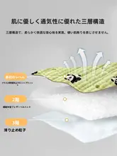 極上の柔らかさ！泡泡ウサギ毛スローピングマットレス【学生寮・家庭用・三点セット（セットアップ対応）】