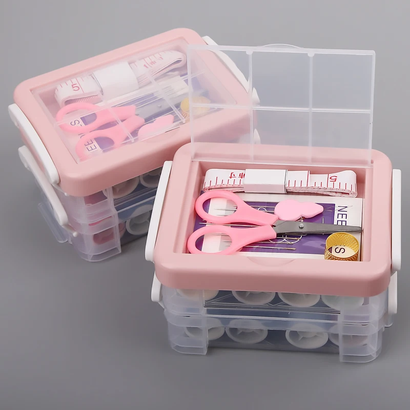 家庭用ミニ裁縫セット：DIYで簡単な布製品づくりを実現する多機能収納キット