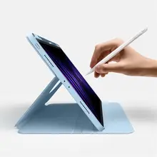 倍思 iPad Pro用保護ケース【Apple 2022 Air 5/6対応・磁気吸着・分割可能・11インチ・12.9インチ・ペンホルダー付き・フルカバー】