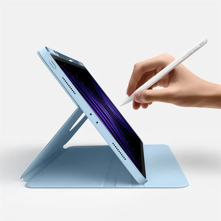 倍思 iPad Pro用保護ケース【Apple 2022 Air 5/6対応・磁気吸着・分割可能・11インチ・12.9インチ・ペンホルダー付き・フルカバー】