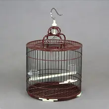 鳥かご ペット/家庭用 ABS 紫檀防止 プラスチック スチール 洗澡 丸型
