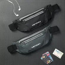 スポーツウエストポーチ メンズ ランニング スマホポーチ 極薄 防水 多機能 アウトドア フィットネス 夏