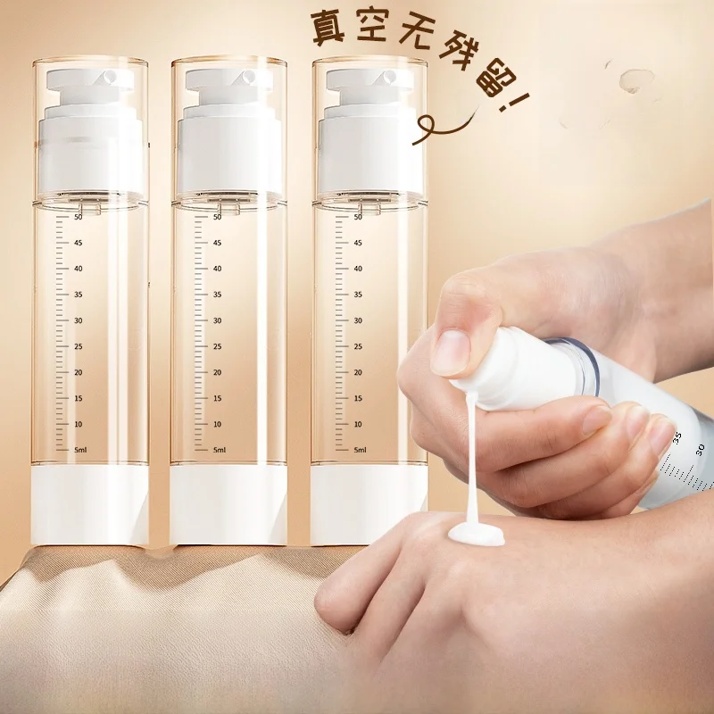 ポータブル真空分装ボトル：旅行や飛行機での化粧品使用に最適な30mL・50mLサイズのスプレーボトル