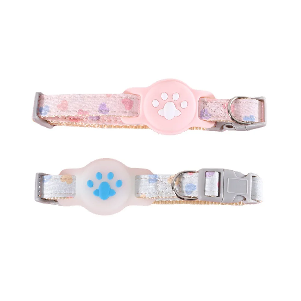ペット用AirTag防水ケース：キャット＆ドッグ用ハート型夜光シリコン首輪の実用性と使い方