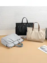 女性用ノートパソコンバッグ【軽量キャンバス・通勤用・大容量・ショルダートート】