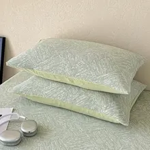 高級感のある綿製三層ガーゼ枕カバー【全季節対応・単品】（セットアップ対応）
