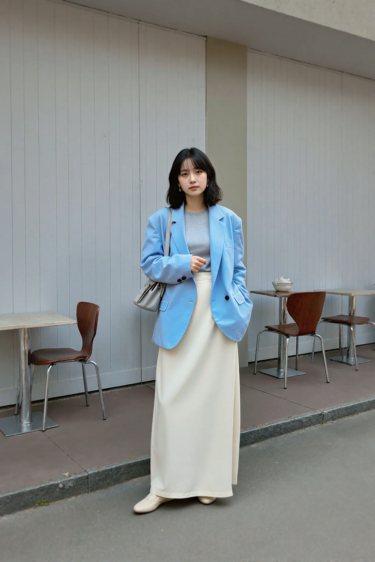 大人可愛い服 50代コーデ | ハイネックニットの選び方と色のコツ