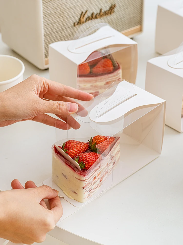 ケーキスライス用三角ボックス：高級素材で持ち運び可能な小西点盒の実用性と使い分け