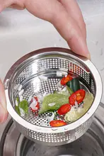 ステンレス製 シンク用フィルター【水切り用・キッチンシンク・排水口用】