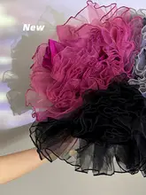 女児用チュチュスカート【秋用・ふんわりデザイン・プリンセス風】（セットアップ対応）