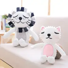 ぬいぐるみ クッション キッズ ボーイズ ガールズ ライオン 猫 北欧風 癒やし 子供部屋 インテリア 撮影 インスタ映え