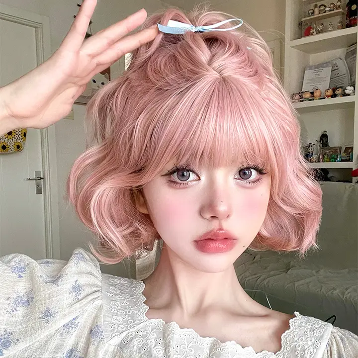 alicegarden 短髪コスプレウィッグ【自然なショートカール・かわいいデザイン】