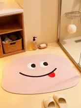 珪藻土バスマット キャラクター柄 変形 吸水 速乾 家庭用 浴室 バスルーム「JOJO'S L. PD.bengu.」