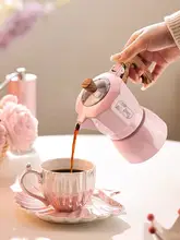 モカポット ダブルバルブ 家庭用 ハンドドリップ イタリアンスタイル コーヒー器具 セットアップ 「Bincoo」