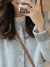 流苏付きウールコート【ショート丈・裏表使用可能・小柄対応】