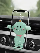 車載スマホホルダー【エアコンベント取り付け・ナビゲーション支持・カートゥーンデザイン】