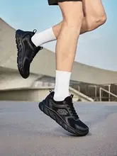 夏用 メンズランニングシューズ【通気性・黒・若者向け】