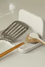 鍋蓋スタンド 箸立て 調理器具立て 卓上 収納ラック 家庭用