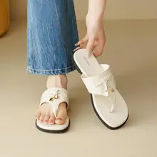 トングサンダル【女性用・フラット・ビーチスタイル・リゾート用】