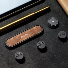 デスク用 マグネット式 ケーブル整理器【充電用・デスクトップ収納】