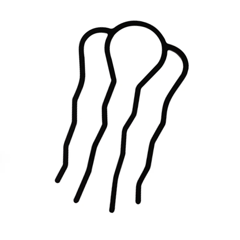 新中式U型ヘアピン：くせ毛の毛量多い女性向けに最適な自然なヘアスタイルを実現