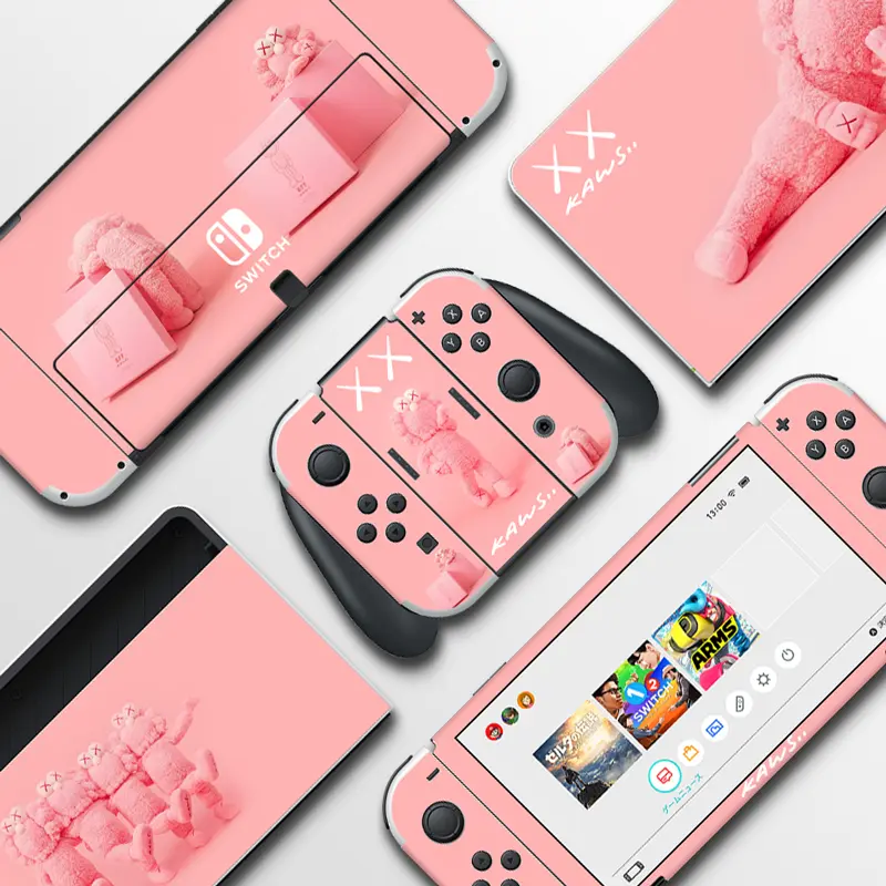 今だけ! 最大75％OFF!|OLEDステッカー Switch 用者保護ステッカー ネコ