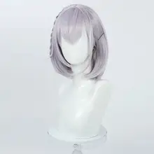 バーチャルアイドル用コスプレウィッグ【白銀ノエル・常服スタイル】（セットアップ対応）