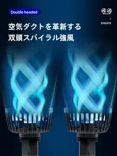 車載USBファン【24V・12V対応・冷却機能・小型バン用・ダブルヘッド】