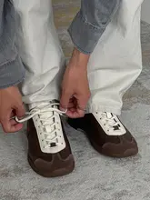 冬用 メンズビンテージスタイルスニーカー【トレンドデザイン・カジュアル・フィット】