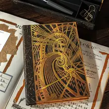ヴィンテージデザインのスパイラルノートブック【創作メモ・文房具・学生向け】