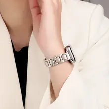 個性的な金属製腕帯【リストバンド・ブルー気球・バタフライクラスプ・高級デザイン・Xiaomi Mi Band・Redmi Watch 対応】