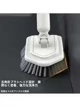 掃除ブラシ 床ブラシ 浴槽ブラシ 目地ブラシ 硬毛 長柄 伸縮式 キッチン 浴室 汚れ落ち