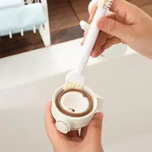 保温ボトル蓋隙間クリーニングブラシ【ダブルヘッド・多機能・プラスチック製】