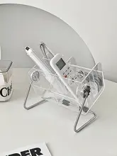 リモコン収納ボックス【クリエイティブ・高級感あるデザイン・デスクトップ用・仕切り付き】