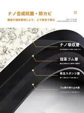 滑り止め機能付きキッチンマット【防油・吸水・お手入れ簡単・防汚・防水】