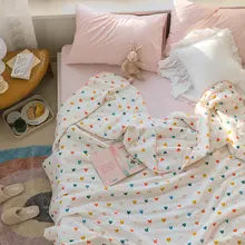全棉製 ダブルガーゼ 夏用冷却ケット【子供用・洗濯機対応・薄手】（セットアップ対応）