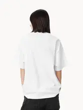 アメリカンスタイルのレトロプリント半袖Tシャツ【カジュアル・ユニセックス・夏用】（セットアップ対応）