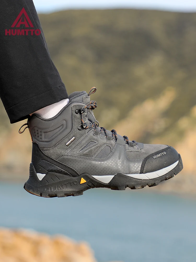 防水登山靴 HUMTTO ハイカット：冬期の山登りに最適な機能と耐久性