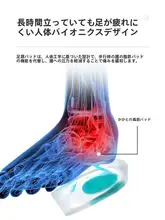 シリコン製インソール【かかと保護・痛み軽減・男女兼用・内増高】