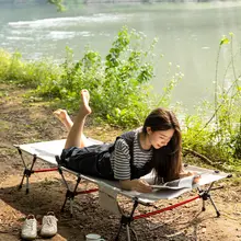 Naturehike 折りたたみ 軍用ベッド シングル 昼寝 軽量 アルミニウム合金